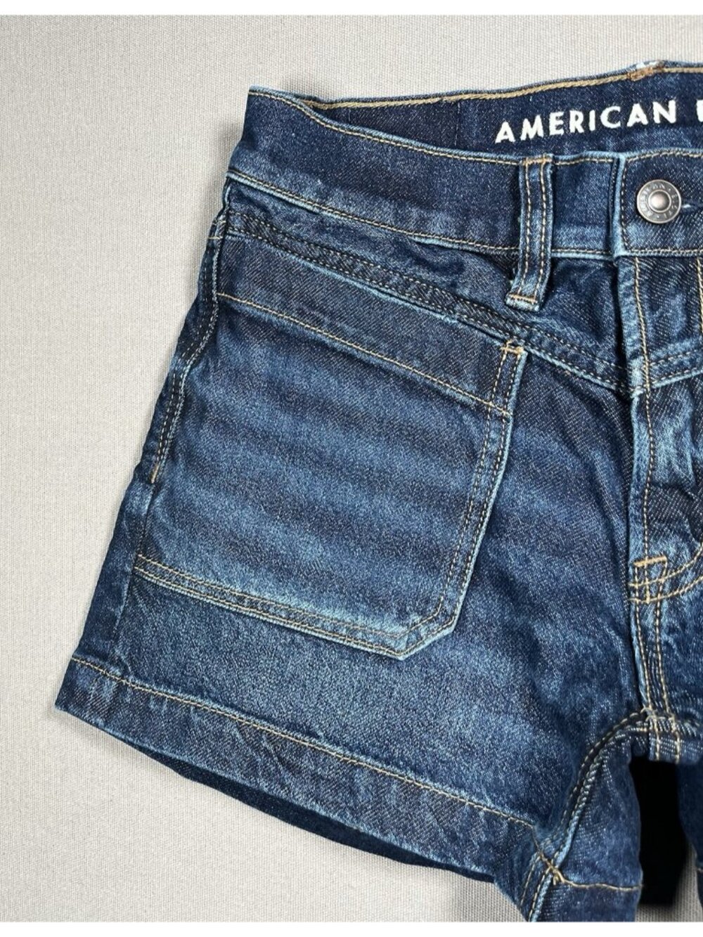 American Eagle Outfitters Blue Denim Women’s Shorts - Picture 6 of 15